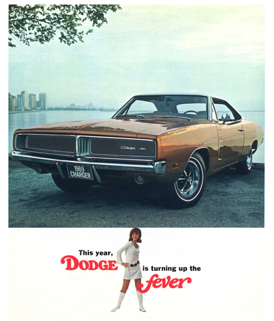 1969 Dodge Fever Auto Show Newspaper Insert