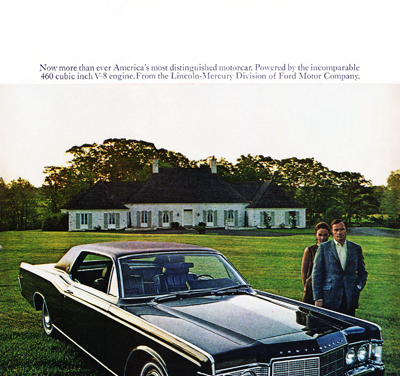 1969 Lincoln Ad Coupe “Now more than ever…”