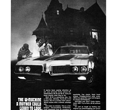1969 Oldsmobile Ad Dr. Oldsmobile 442 W-32 “A New Street W”