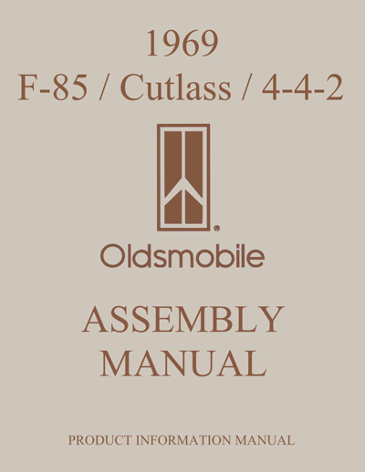 1969 Oldsmobile Assembly Manual – F85 / Cutlass / 442