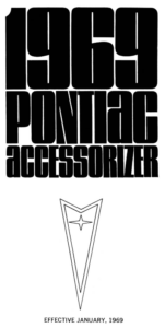 1969 Pontiac Booklet Pocket Accessories (Composite view)