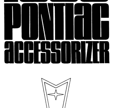 1969 Pontiac Booklet Pocket Accessories (Composite view)