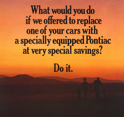1969 Pontiac Mailer Brochure Full Line Breakwaway Sale 1 (Composite view)