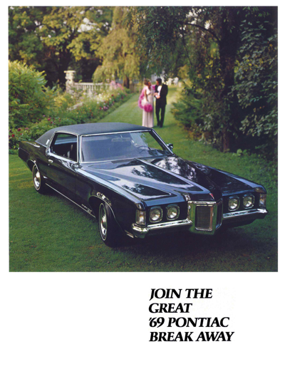 1969 Pontiac Mailer Brochure Full Line Introduction (Composite view)