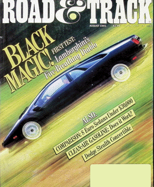 Road & Track – August 1991