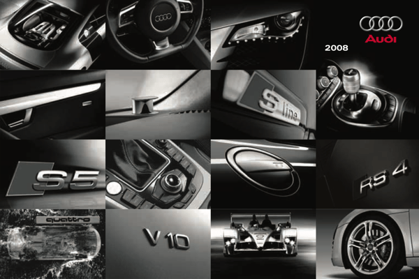 2008 Audi Full Line Brochure