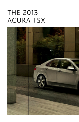 2013 Acura TSX Brochure