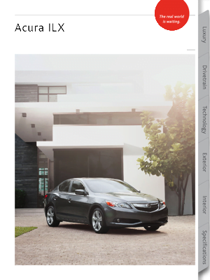 2015 Acura ILX Brochure