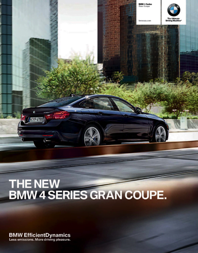 2015 BMW 4 Series Convertible and Sedan Brochure