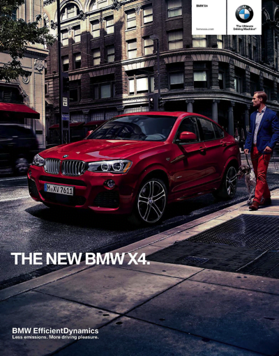 2015 BMW X4 Series Brochure