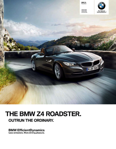 2015 BMW Z4 Series Brochure