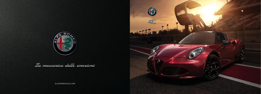 2018 Alfa-Romeo 4C brochure Version #1