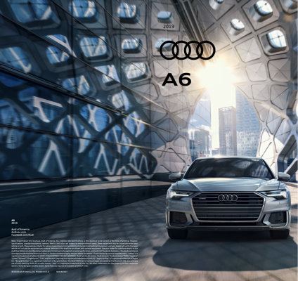2019 Audi A6 brochure Version #1