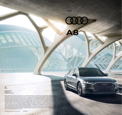 2019 Audi A8 brochure