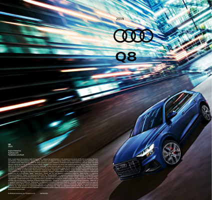 2019 Audi Q8 brochure