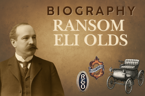Biography of Ransom Eli Olds: The Forgotten Pioneer of America’s Automobiles