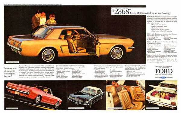Ford Mustang Overview: 1964 – 2013