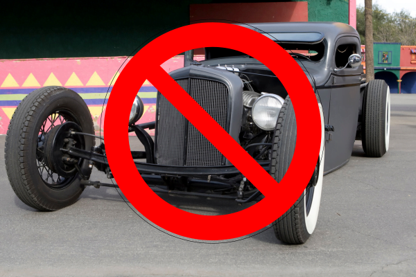 No Hot Rods Allowed